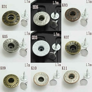 Rivet Buttons